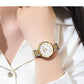 CURREN Sleek Simplicity Quartz Dial Watch for Women Slim Luxury Dial with Luminous Hands Wristwatch Ladies