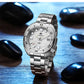 ADDIESDIVE Business Automatic Mechanical Man Watch Silver Premium Luxury 200M Dive Waterproof NH35A Stainless Steel Mens Watches