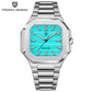 2025 New PAGANI DESIGN 37MM Square Men Quartz Watches Luxury Sapphire Glass AR Coated Business Watch VH31 Luminous Watch for Men