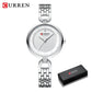 CURREN Women's Watches Quartz Watches Stainless Steel Clock Ladies Wristwatch Top Brand Luxury Watches Women Relogios feminino