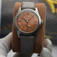 Pierre Paulin Salmon Dial Watch 50m Skin Diver Watch Vintage Small Seconds Mechanical Hand Watch 38mm Reloj Hombre Metal
