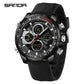 Fashion SADNA New 5105 Student Quartz Electronic Watch Sports Multifunctional Waterproof LED Men's Electronic Watch 2025