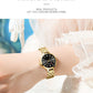 CURREN Luxury Women's Rhinestones Dial Quartz Watch Stainless Steel Band Stylish Elegant Ladies Wristwatches