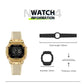 NAVIFORCE Women Watch Luxury Polygon Dial Elegant Comfortable 50M Waterproof Silicone Band Fashion Women Gift Electronic Watches