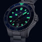 Seagull Ocean Series 300M Waterproof  Men Automatic Mechanical Watch Sea Wave Dial Sports Diving Luminous Calendar 41mm 1218 New