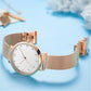 MEGIR Fashion Women Watches Top Brand Luxury Ladies Dress Clock Steel Bracelet Clock Female Quartz Wristwatch Relogio Feminino