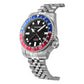 Boderry ADMIRAL GMT Watch Titanium Diver Watches 200M Waterproof Wristwatch Automatic Mechanical New Luxury Watches For Men