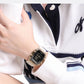NAVIFORCE Women Watch Waterproof Personality Square Wristwatches LED Digital Silicone Strap Sport Electronic Clock Montre Femme