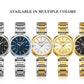 CURREN Sleek Simplicity Quartz Dial Watch for Women Slim Luxury Dial with Luminous Hands Wristwatch Ladies
