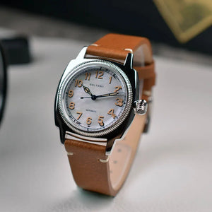 Baltany S4015 1926s Tribute Dress Watch Man Luxury 9039 Mechanical Watch Sapphire 20ATM Burnt Blue Hands Retro Automatic Watch