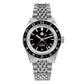 San Martin Original Design Fashion GMT 39.5mm Men Sports Watch Japan NH34 Automatic Mechanical Waterproof 100m SN0116 Reloj