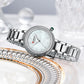 CURREN Luxury Brand Women's Wristwatches with Starry Sky Dial Stainless Steel Band Quartz Watches Ladies Rhinestones Clock