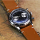 ADDIESDIVE 38MM Multifunctional Chronograph 60min Quartz Watch For Men Black Dial 100m Dive Business Watches AD2037 Reloj Hombre