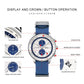 CADISEN 2026 New Mens Watches Luxury Quartz Watch For Man Chronograph MIYOTA 0S11 Men Waterproof Canvas Wristwatc Gift With Box