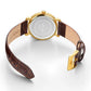 MEGIR Luxury Women Watch Business Ladies Fashion Quartz Bracelet Wristwatches Casual Leather Band Dress Clock Montre Homme 4105