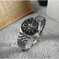 San Martin 40mm Enamel Spiral Dial Integrated Bracelet Men Diver Watch Miyota 9015 Automatic Mechanical Waterproof 200m SN0148