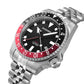 Boderry ADMIRAL GMT Watch Titanium Diver Watches 200M Waterproof Wristwatch Automatic Mechanical New Luxury Watches For Men