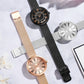 MEGIR Luxury Women Watches Fashion Ladies Quartz Watch Clock Stainless Steel Waterproof Female Watch Relogio Feminino 7014