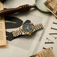 Baltany S4102 Business Man Automatic Mechanical Wristwatch 36mm Linen Dial Engine Turned Bezel NH35 Luxury Dress Watch For Man