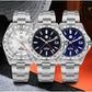 San Martin 39mm Aventurine Gemstone Dial Luxury Men's Watch NH34 GMT Automatic Mechanical Sapphire Waterproof Luminous SN0129