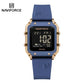 NAVIFORCE Watch for Women Multifunction Digital Luxury Watches Auto Time Date Week Display Silicone Strap Waterproof Girl clock