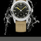 Field Watch Classic Retro Arrow Pilot Watch Male Mens Mechanical Satch Manual Hand Wind Luminous Stain Steel Merkur 38mm Case