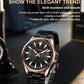 CURREN Classic Simple Stainless Steel Quartz Wristwatches Fashion Brand Men's Watches with Luminous Hands