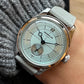 The New MERKUR Cross Line Sector Dial Purple Retro Casual Watch for Men Business Series Manual Chorded Watch Relogio Waterproof