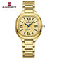 NAVIFORCE Women's Casual Watch Stainless Steel Bracelet Fashion Business Waterproof Quartz Wristwatches Ladies' Relogio Feminino