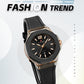 NAVIFORCE Fashion Watch for Women 5ATM Waterproof Silicone Strap Auto Date Display Night Illumination Ladies Elegant Watch Gift