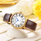 MEGIR Luxury Women Watch Business Ladies Fashion Quartz Bracelet Wristwatches Casual Leather Band Dress Clock Montre Homme 4105