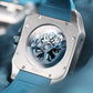 BODERRY Skeleton Watches Men's Square Titanium Automatic Mechanical STORM Luxury Clock 100M Waterproof Mechanical Watch For Men