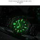 CURREN Casual Simple Quartz Watch with Stainless Steel Band Fashion Men's Clock Waterproof Luminous Wristwatches