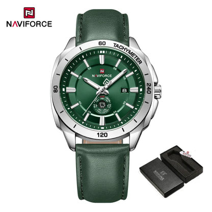 Relogo Masculino NAVIFORCE Business Watch Men Outdoor Casual 3ATM Waterproof Man Wristwatches Top Brand Luxury Boy GIft Watches