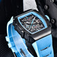 2026 PAGANI DESIGN New 40MM Bucket shaped Hollow Leisure Fashion Men's Quartz Watch Sapphire Glass Quartz Watch Clock