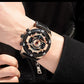 MEGIR Luxury Casual Men Watches Fashion Sports Military Wristwatch Calendar Luminous Quartz Chronograph Clock Montre Homme 2118