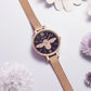 MEGIR Fashion Women Ladies Bracelet Quartz Female Watches Rose Steel Mesh Women Dress Diamond Wristwatch Clock Montre Femme