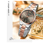 CURREN Fashionable Quartz Watches for Women Roman Numerals Simple Elegant Stainless Steel Braclete Ladies Wristwatch