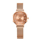 MEGIR Fashion Simple Style Women Watches Stainless Steel Strap Quartz Female Wristwatches Gift Waterproof Ladies Diamond Watch