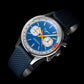 Sugess Pilot Watch with Seagull Movement Swanneck Wristwatch Mechanical Chronograph Sappire Crystal Military Limited Racing 1963