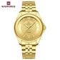 NAVIFORCE Women Watches Ladies Creative Watch Stainless Strap New Fashion Charm Quartz 30m waterproof Wristwatches Female Clock