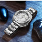 ADDIESDIVE Business Automatic Mechanical Man Watch Silver Premium Luxury 200M Dive Waterproof NH35A Stainless Steel Mens Watches