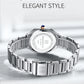 NAVIFORCE Brand Women Watch Stainless Steel Strap Waterproof Personality Fashion Female Quartz Wristwatch Relogio Feminino 2024