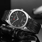 CURREN Top Brand Ultra-Thin 7mm Men's Watch Minimalist Elegant Design Quartz Wristwatch Feather-Light Leather Strap