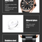 CURREN Classic Simple Stainless Steel Quartz Wristwatches Fashion Brand Men's Watches with Luminous Hands