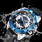 MEGIR Luxury Casual Men Watches Fashion Sports Military Wristwatch Calendar Luminous Quartz Chronograph Clock Montre Homme 2118