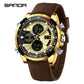 Fashion SADNA New 5105 Student Quartz Electronic Watch Sports Multifunctional Waterproof LED Men's Electronic Watch 2025