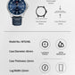 NAVIFORCE Luxury Brand Watch Alloy Case Leather Band Men Watches Quartz Sports Wristwatch Male Calendar Clock Gift reloj hombre