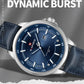 NAVIFORCE Luxury Brand Watch Alloy Case Leather Band Men Watches Quartz Sports Wristwatch Male Calendar Clock Gift reloj hombre