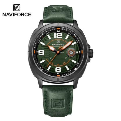 NAVIFORCE Luxury Men Watch Quartz Man Watches Waterproof Luminous Hand Top Brand Sport Watch for Men Date Display Reloj Feminino
